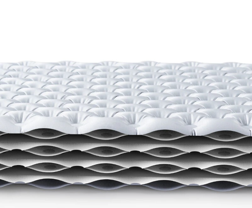 картинка Коврик надувной Naturehike 196х64х7 см, серебристый карбон