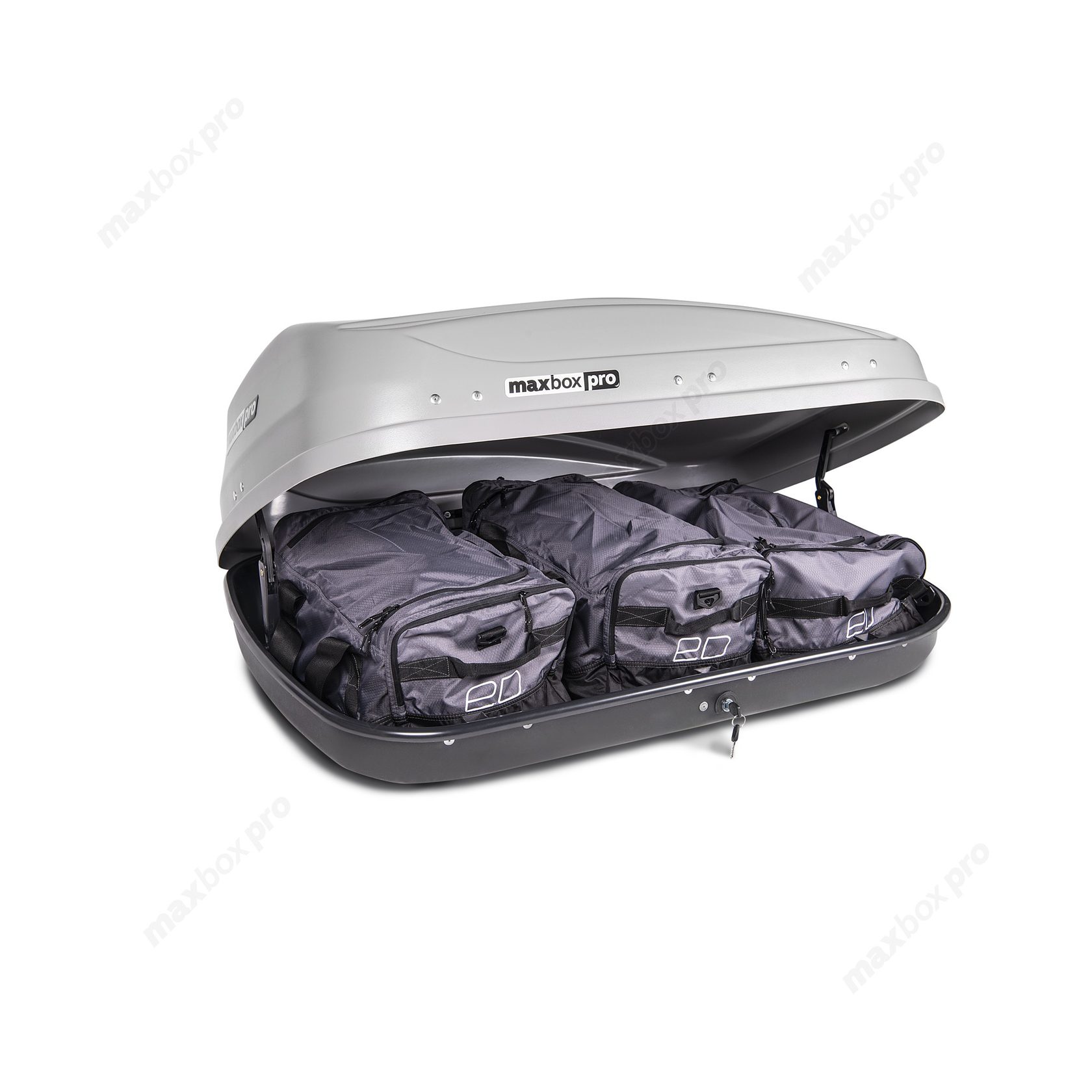 Автобокс MaxBox PRO 400 (малый) серый