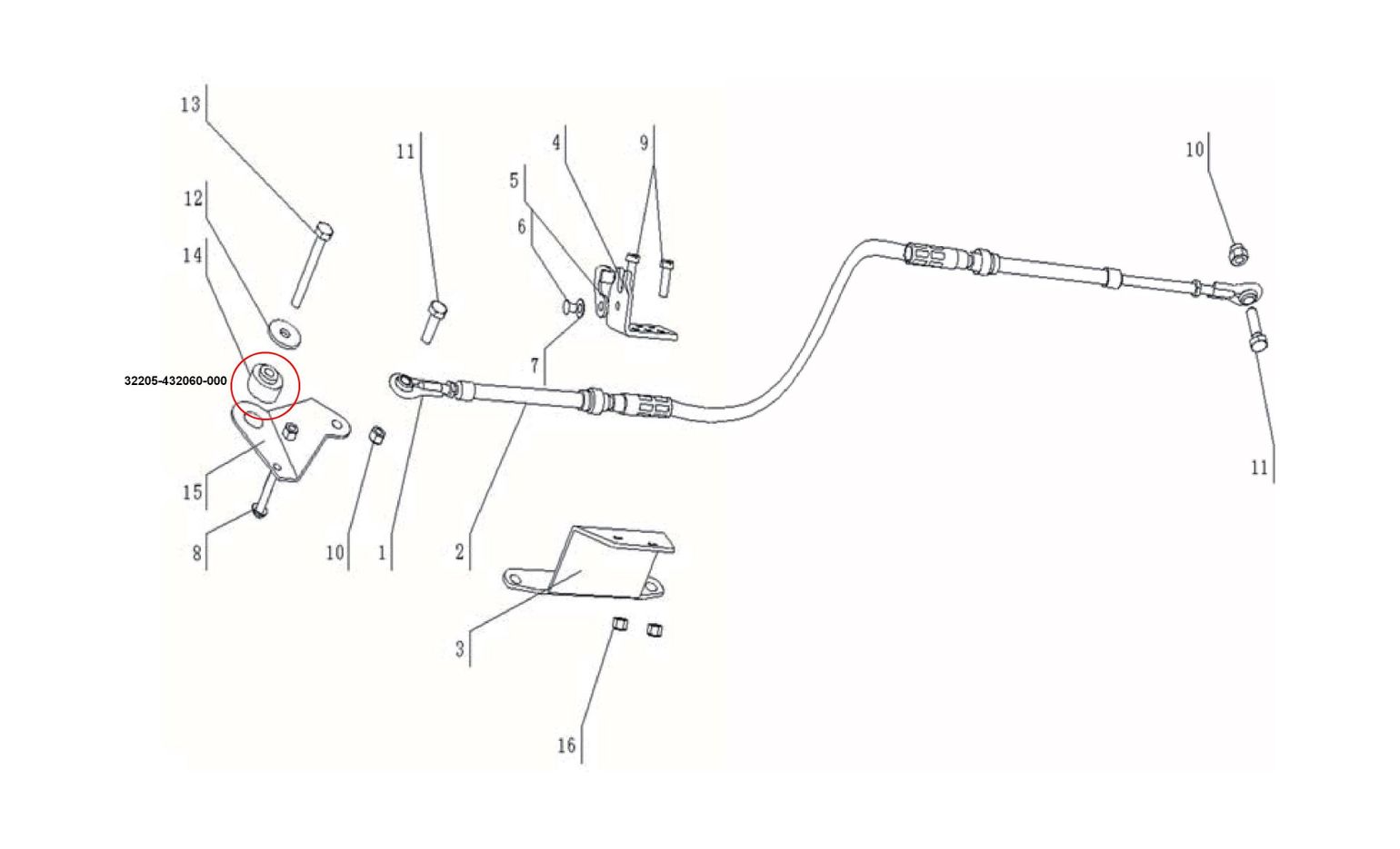 картинка Ролик в рычаг переключения скоростей Suzuki DF9.9BS-20AS/30AS
