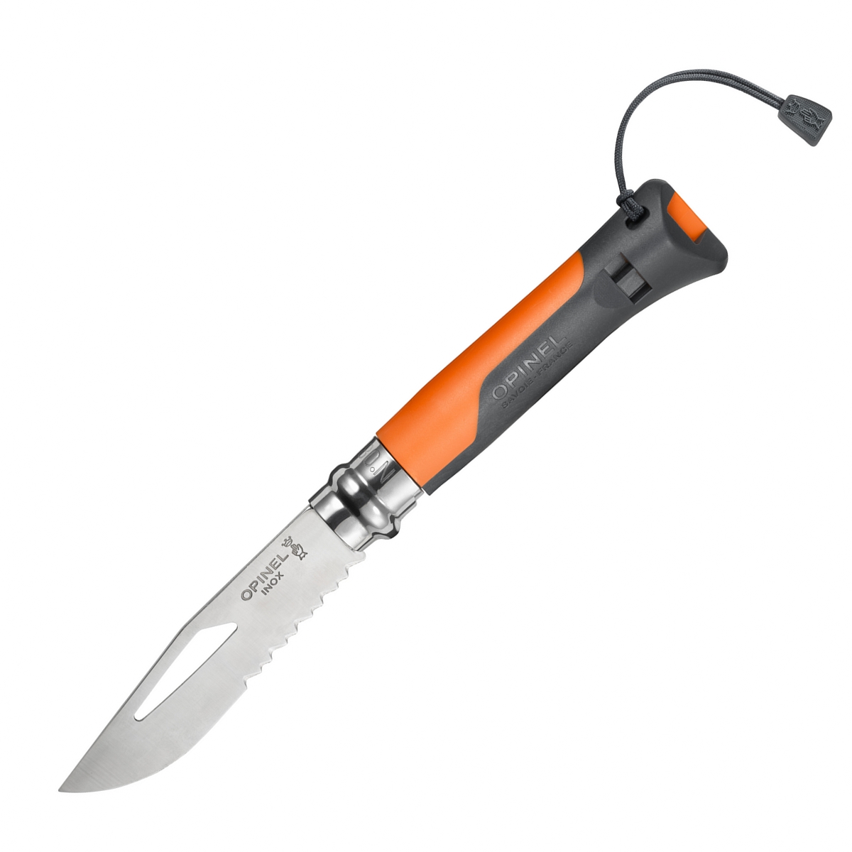 картинка Нож Opinel №8 Outdoor Earth, оранжевый, 001577