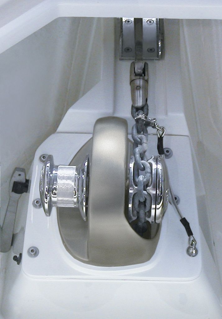 картинка Лебедка якорная Quick Eagle E1 312, 12 В, цепь 6мм