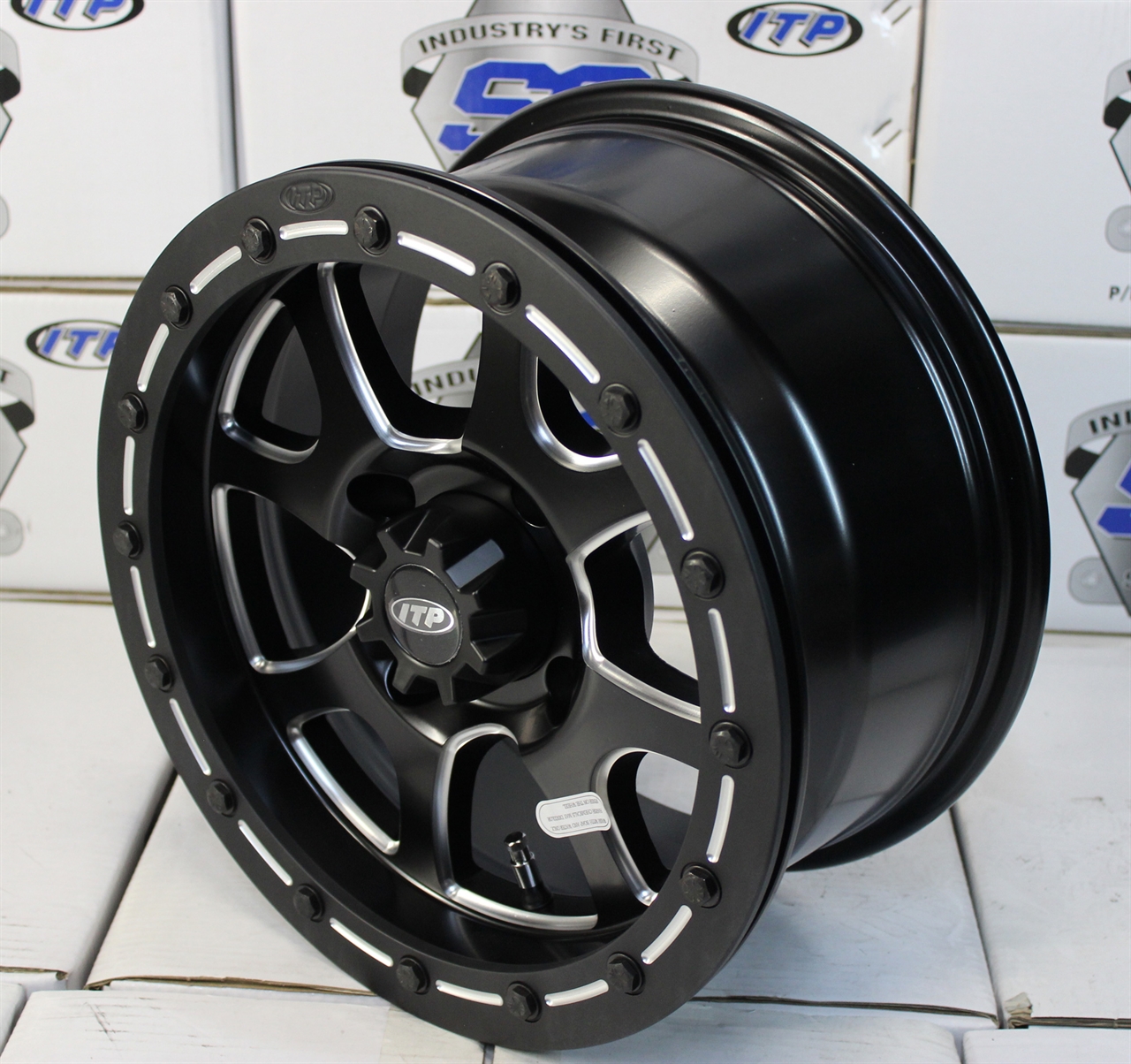 картинка Диск для квадроцикла ITP Tsunami BeadLock 14TSB119BX