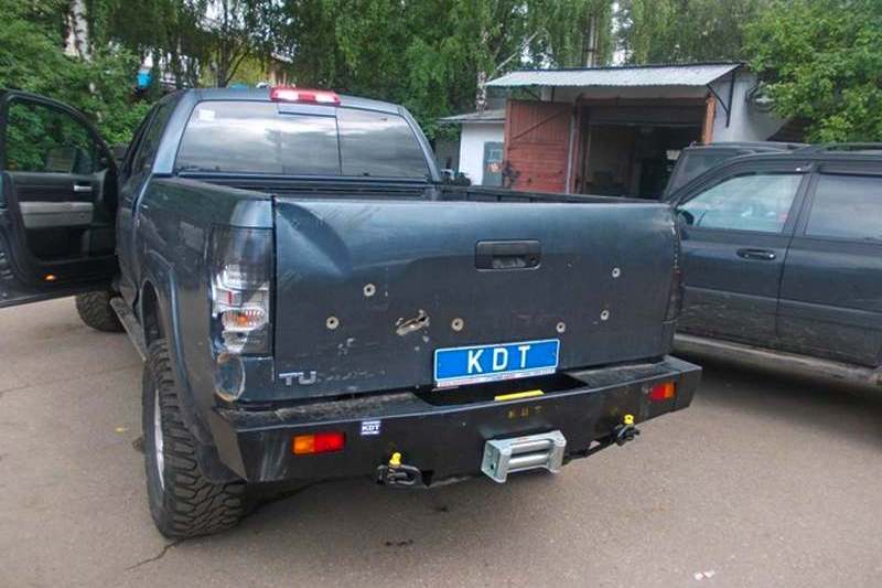 картинка Бампер задний KDT для Toyota Tundra