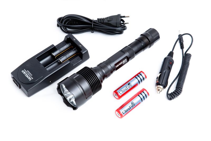 Светодиодный фонарь SANGUAN 3G-3K, CREE XM-L T6, 3000lm