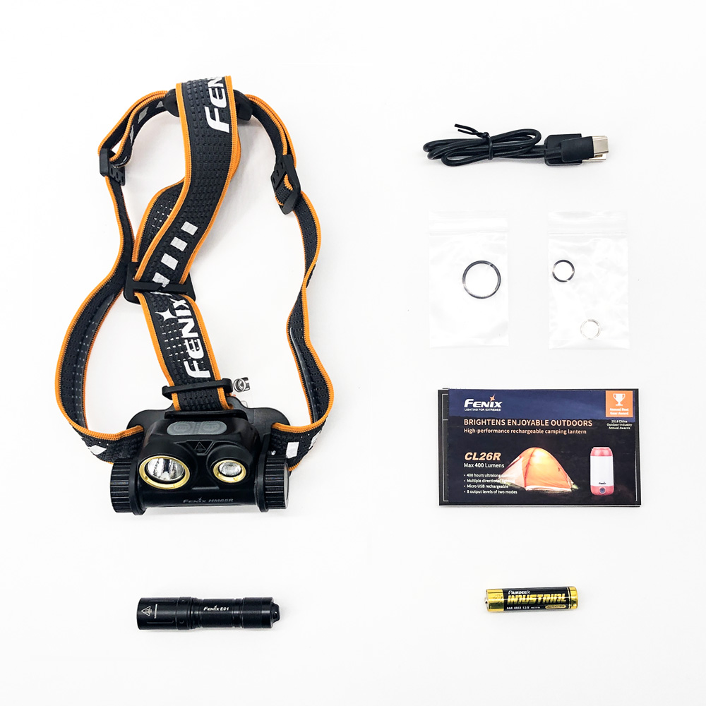Набор Fenix HM65R LED Headlight+E01 V2.0
