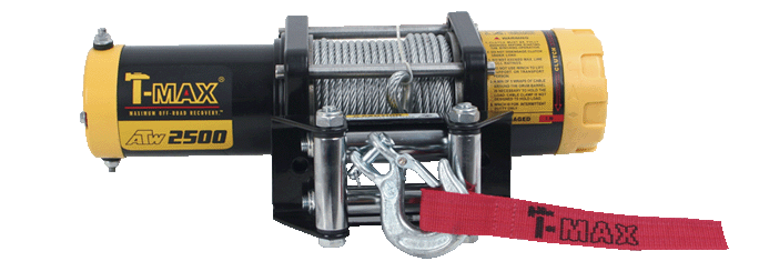 картинка Лебедка T-Max ATW-PRO 2500 сталь