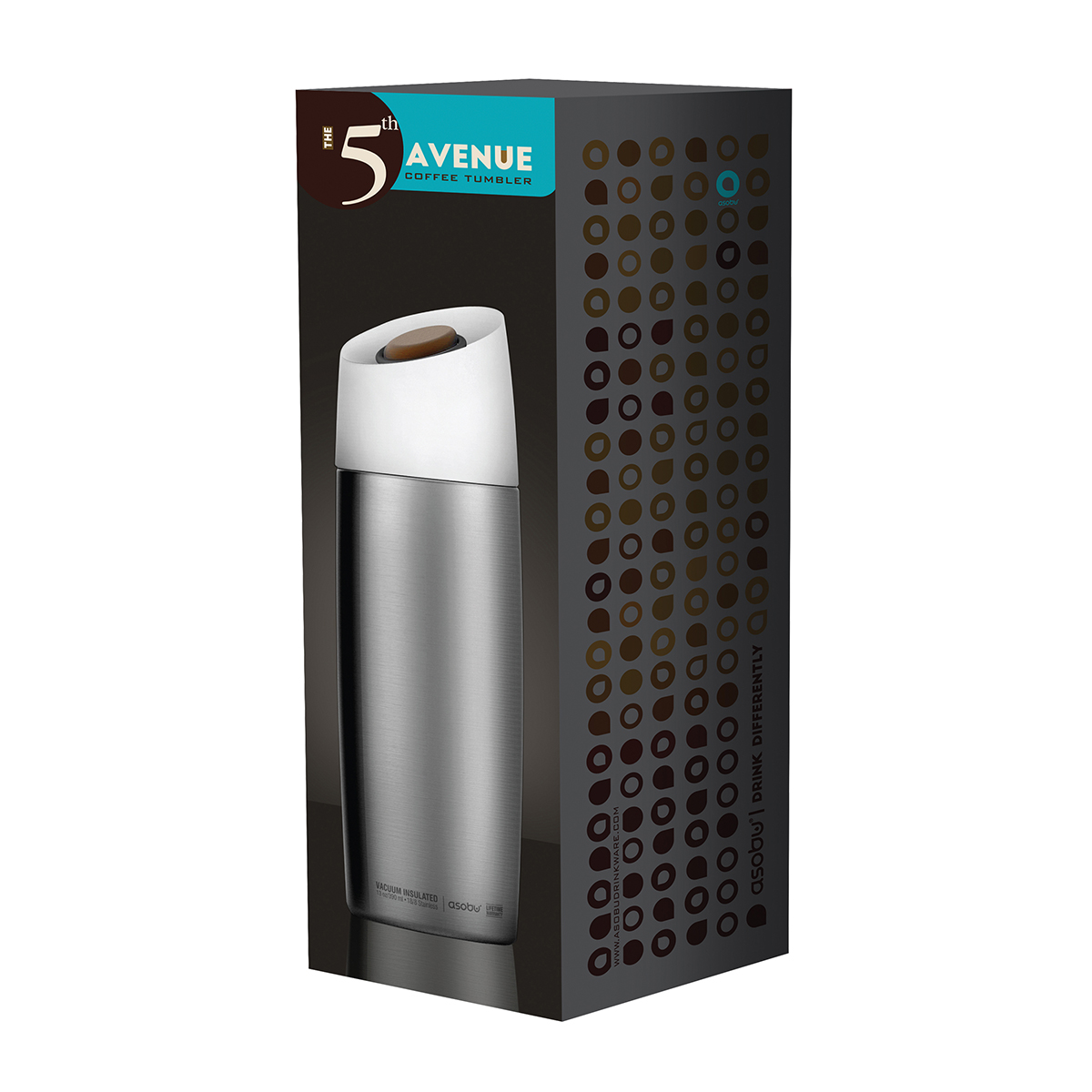 картинка Термокружка THE 5TH AVENUE, 390 мл, черная