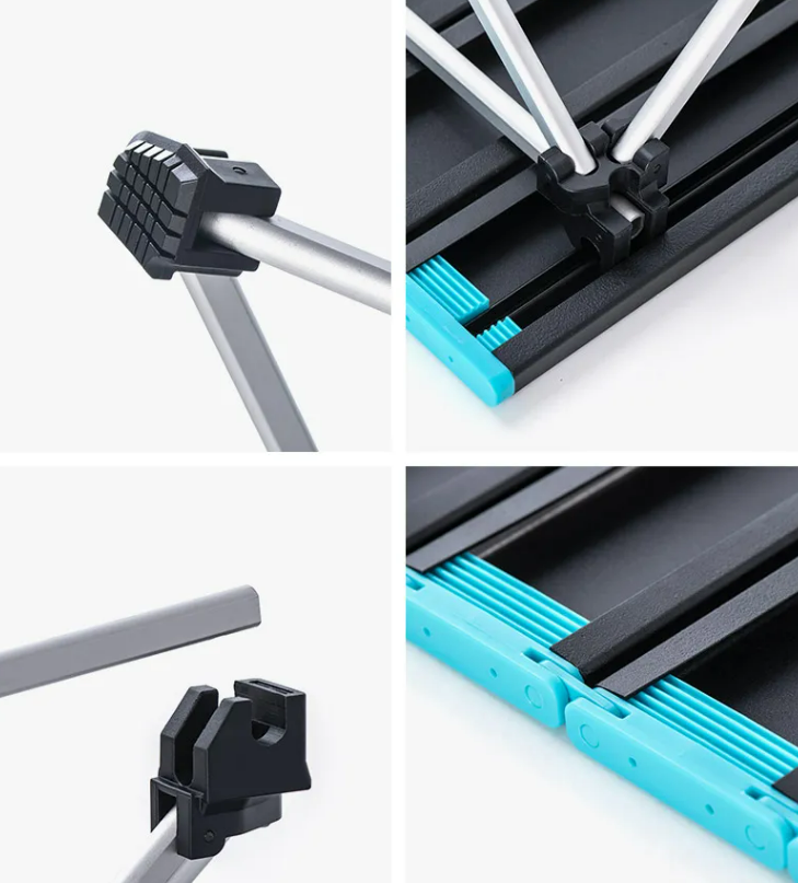 картинка Стол туристический Naturehike складной, 68х46х40,5 см, чёрный