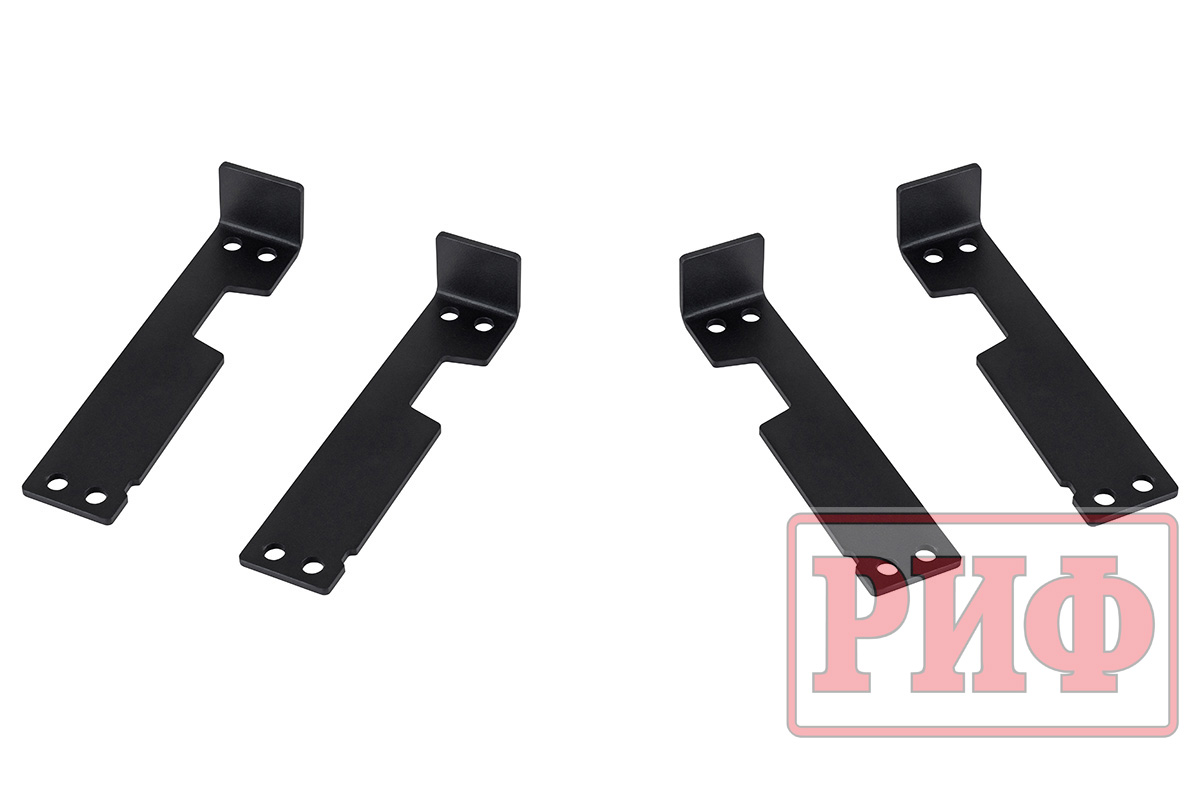 картинка Пороги силовые ВАЗ Нива черные