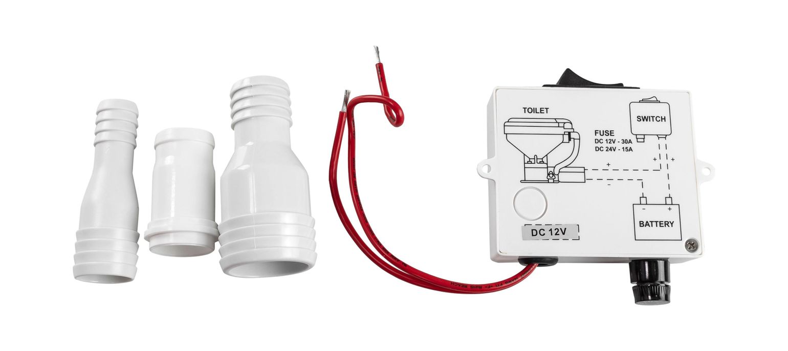 картинка Унитаз с электрической помпой 24 В