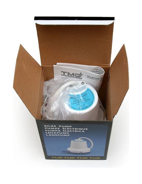 картинка Помпа осушительная, 12 В, 1400GPH (5299 л/ч)