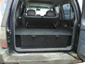 Органайзер "Экспедиция" для Toyota Land Cruiser 95 Серый