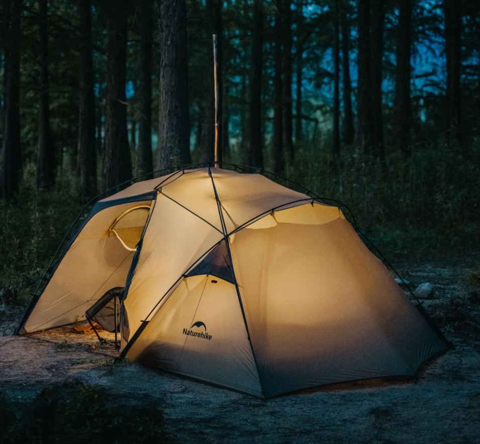 картинка Палатка Naturehike Massif Solo 1-местная, алюминиевый каркас, песочная