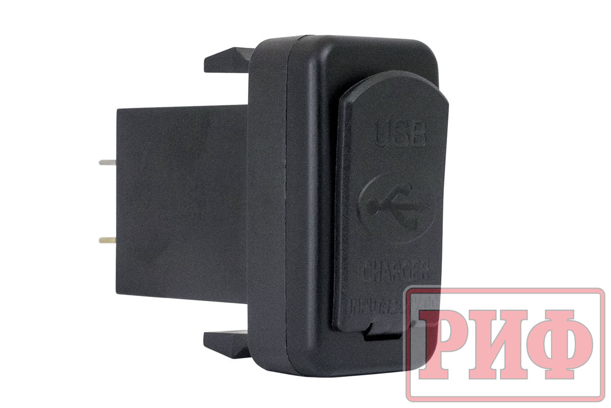 картинка Розетка USB 2 QC 3.0 для Toyota 40x20
