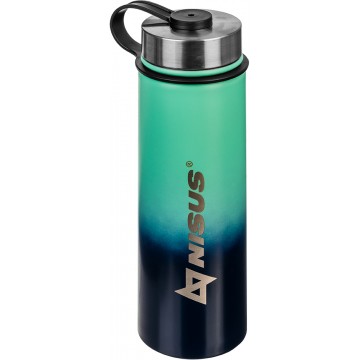 картинка Термобутылка NISUS 530ML три крышки (синий/бирюзовый)
