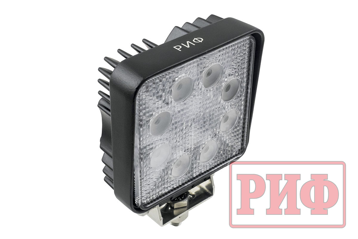 картинка Фара РИФ 24Вт, 110х11051мм, 8 диодов, 12В, 1250лм