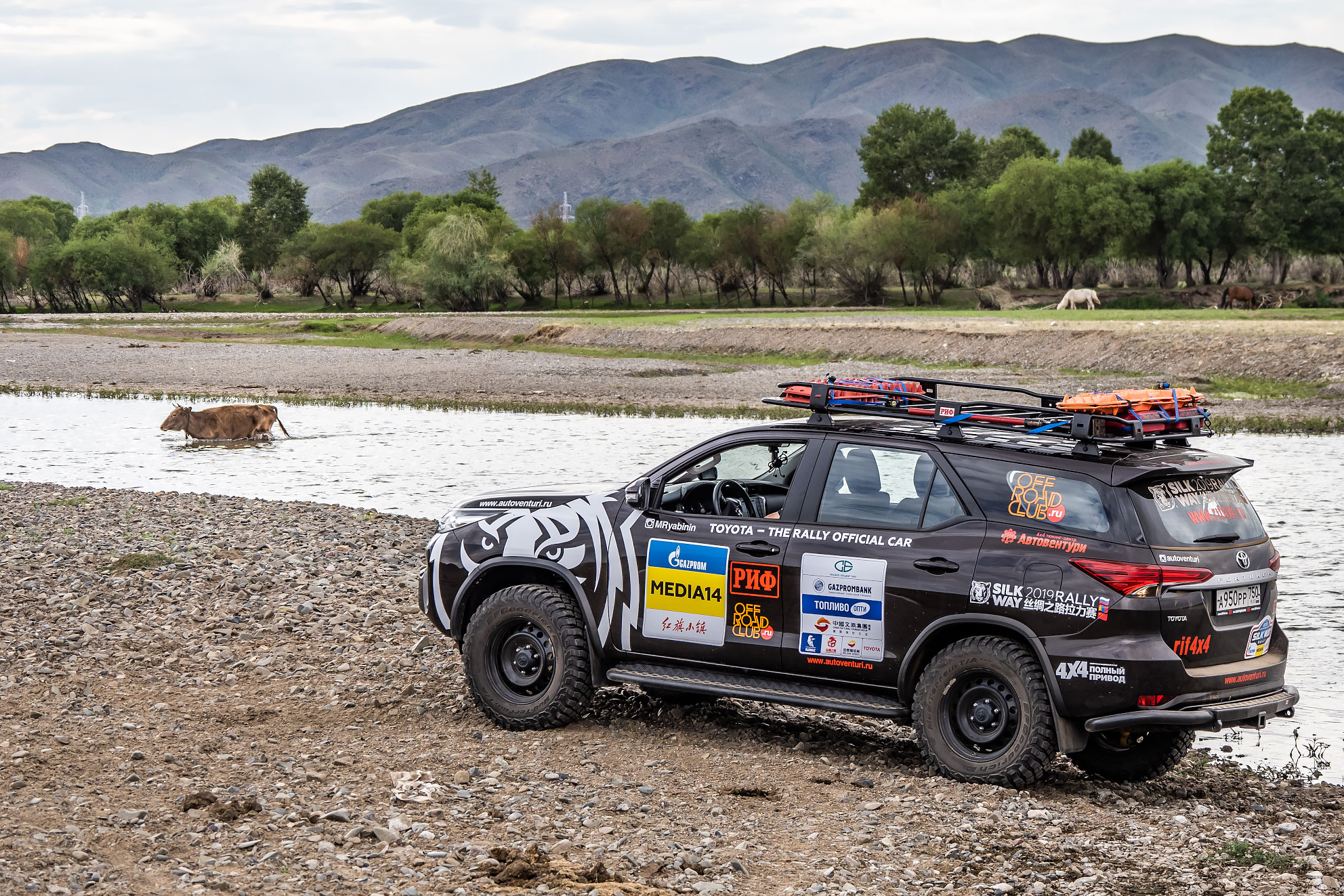 картинка Багажник (корзина) РИФ 1200х2100 мм для Toyota Fortuner 2015+