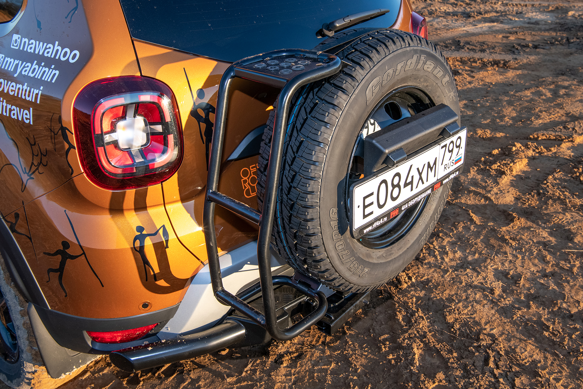 картинка Лестница РИФ на запасное колесо