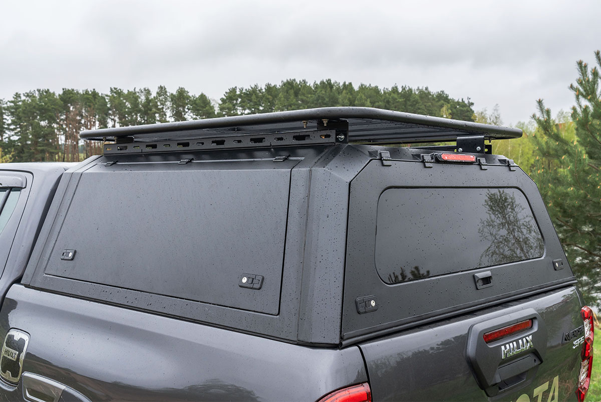Кунг алюминиевый Toyota Hilux 2015+ PINGWEI