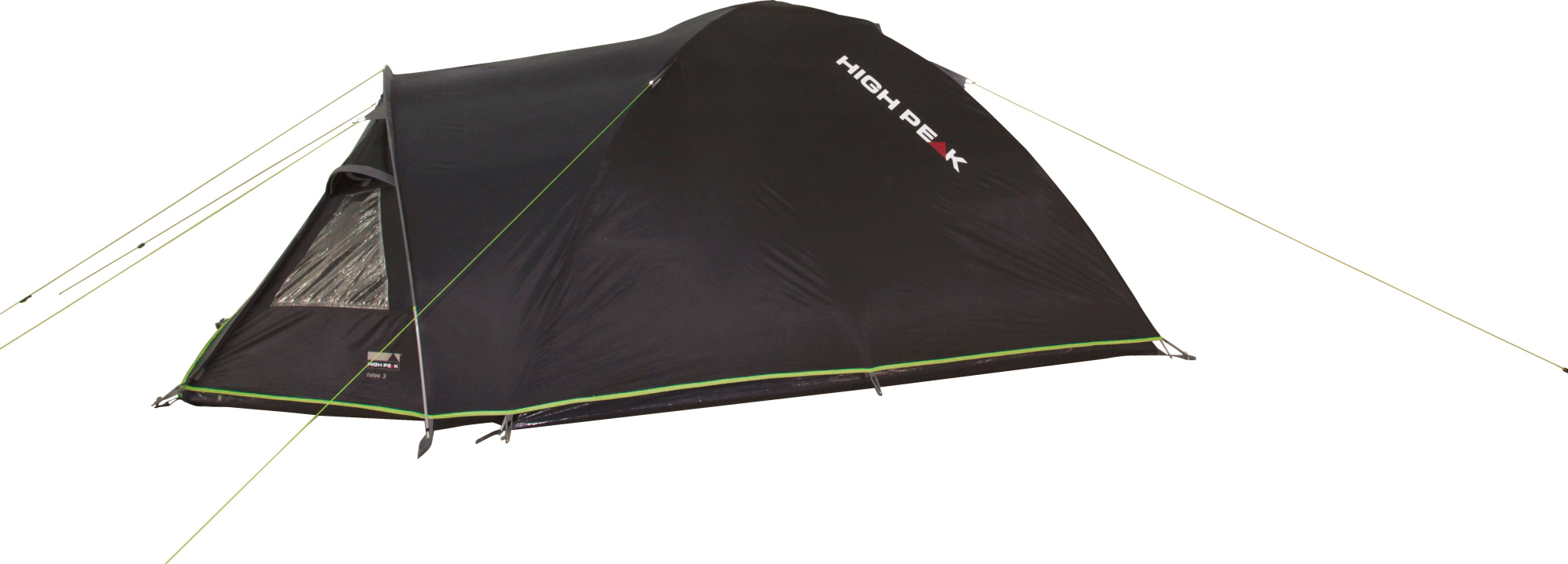 картинка Палатка High Peak Talos 3 320х180х120 см. (тёмно-серый)