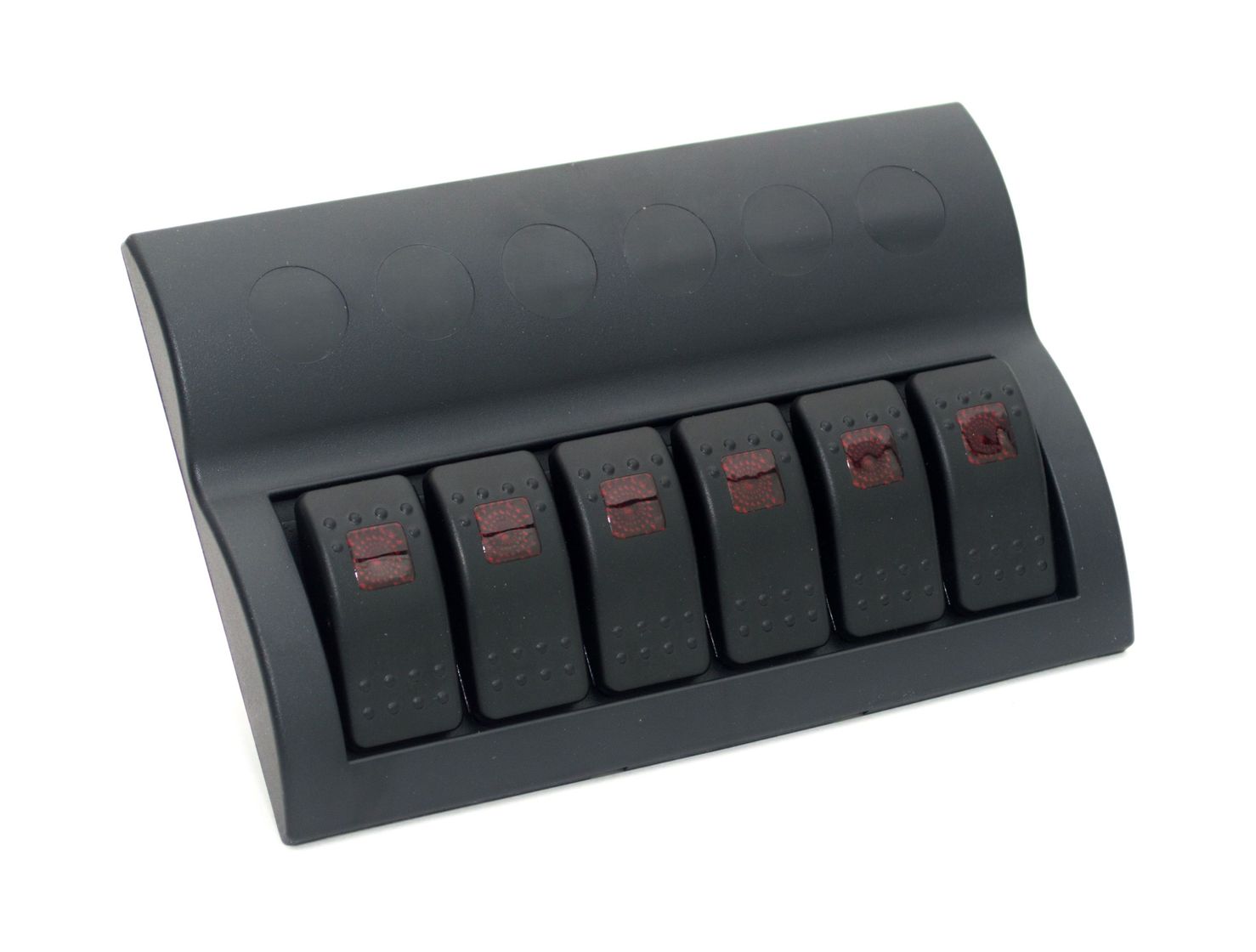картинка Панель бортового питания 6 переключателей, предохранители