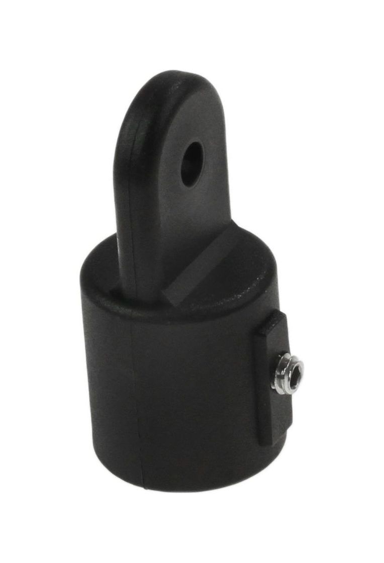 картинка Наконечник для рамы тента 7/8" (22,2 мм), пластиковый черный