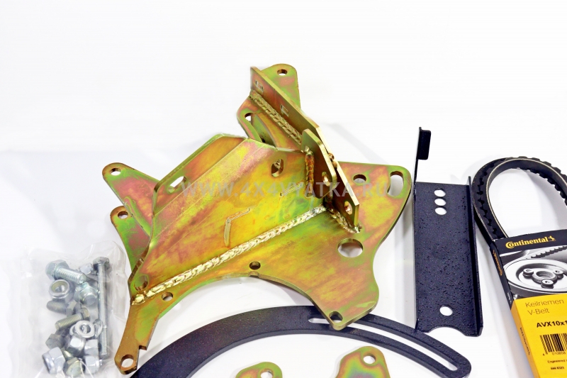 картинка Кронштейн переноса генератора с ГУР для Нива универсальный