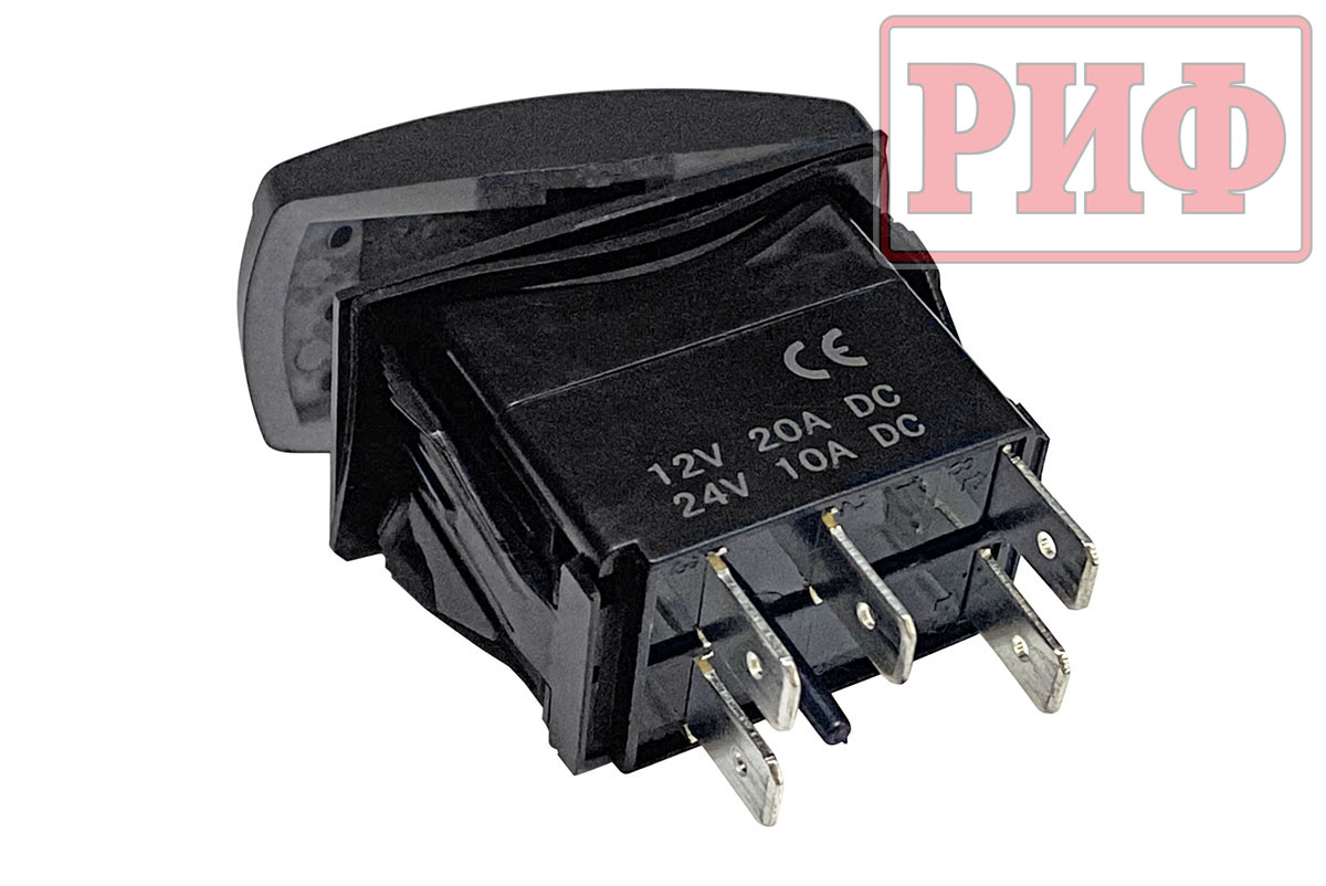 картинка Переключатель ВКЛ/ВЫКЛ, синий, РЕЗЕРВНАЯ АКБ