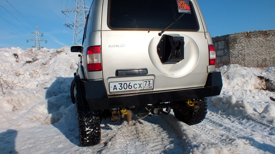 картинка Бампер задний УАЗ Патриот СП-Т-34-10