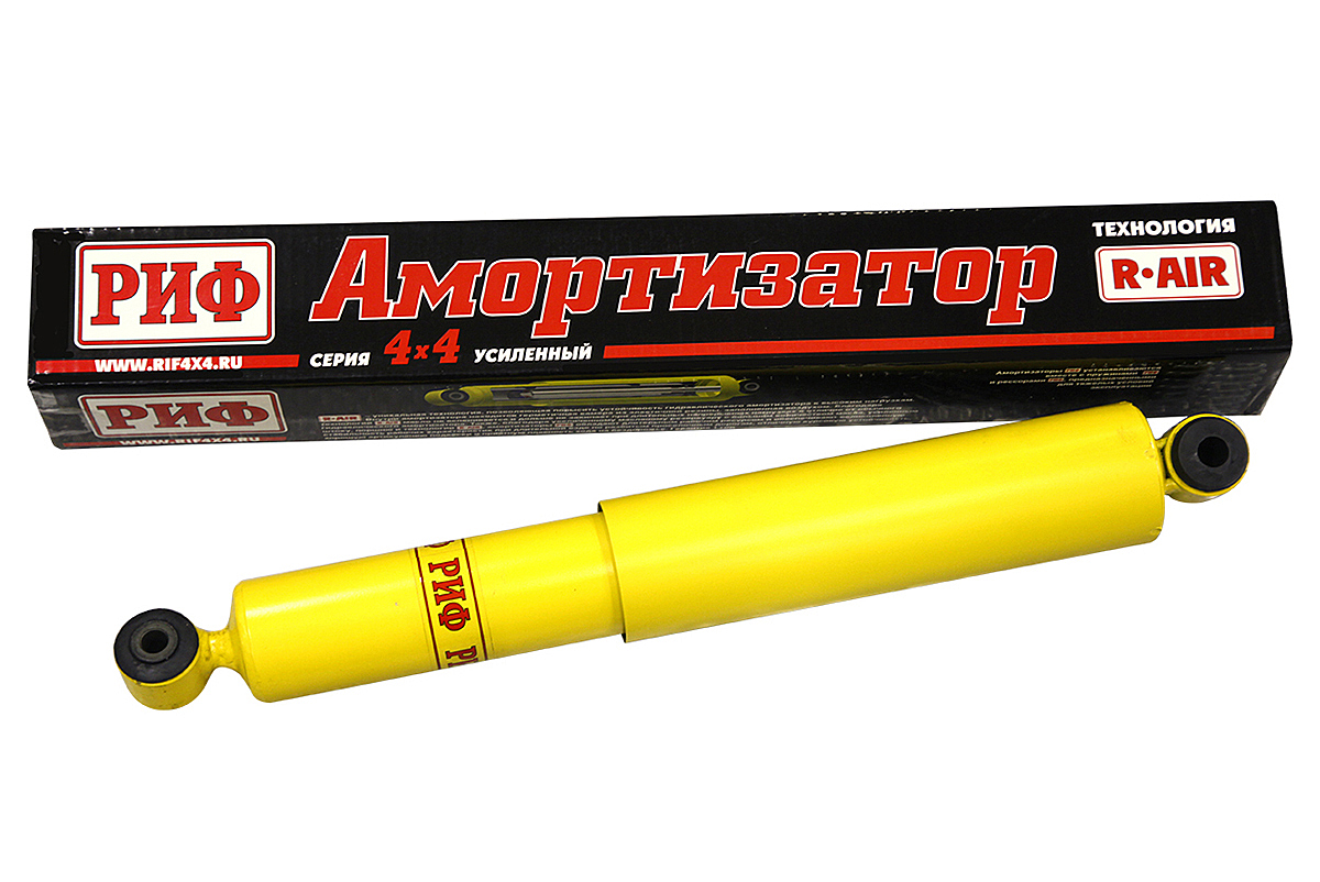 картинка Амортизатор задний РИФ газомасляный УАЗ Патриот лифт 100 мм