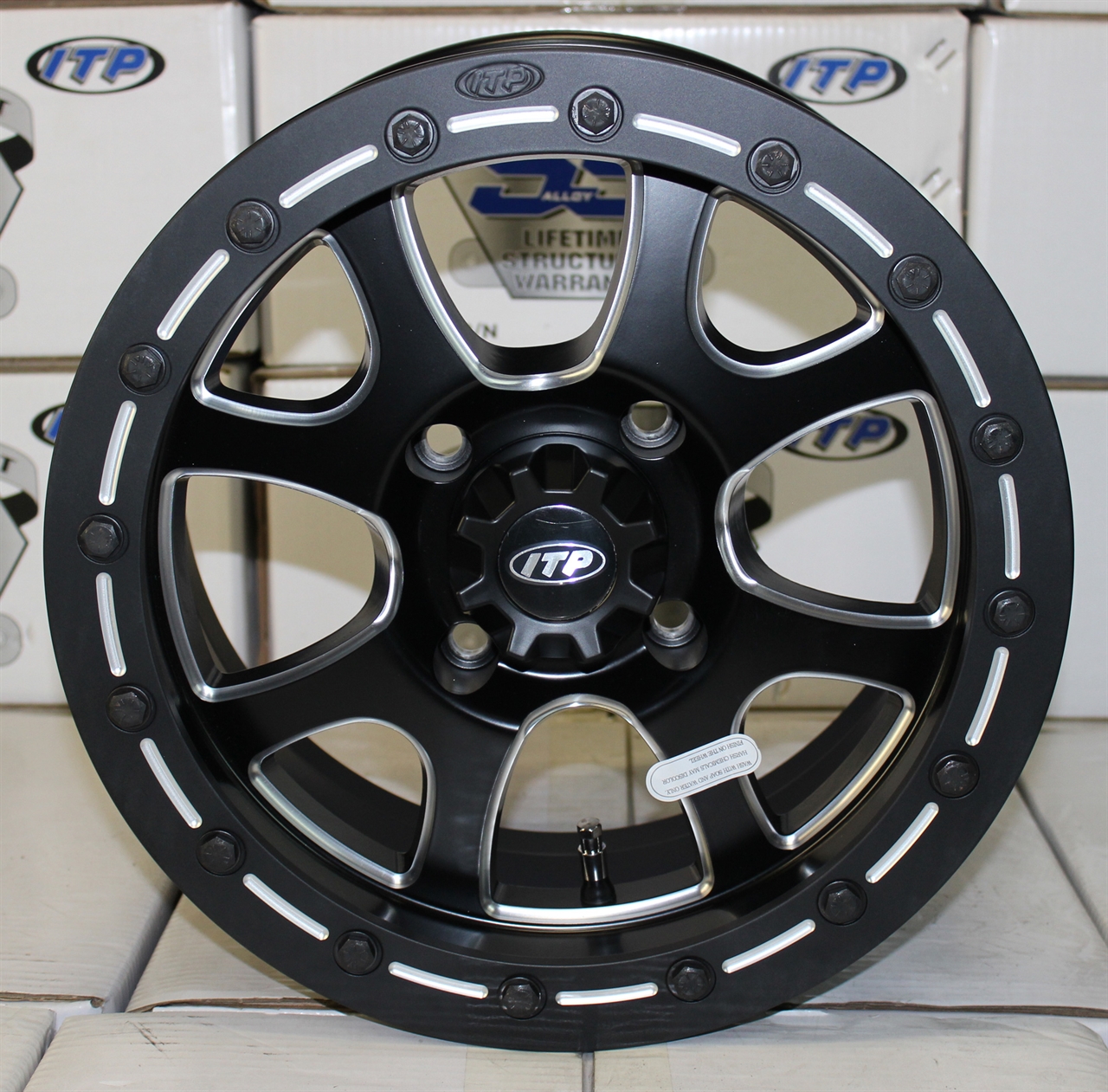 картинка Диск для квадроцикла ITP Tsunami BeadLock 14TSB119BX