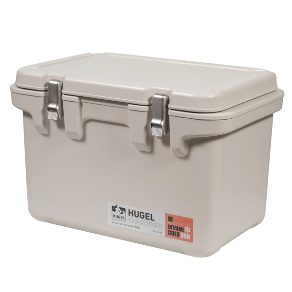 картинка Термобокс IRIS HUGEL VACUUM COOLER BOX TC-40 Бежевый, 40 литров