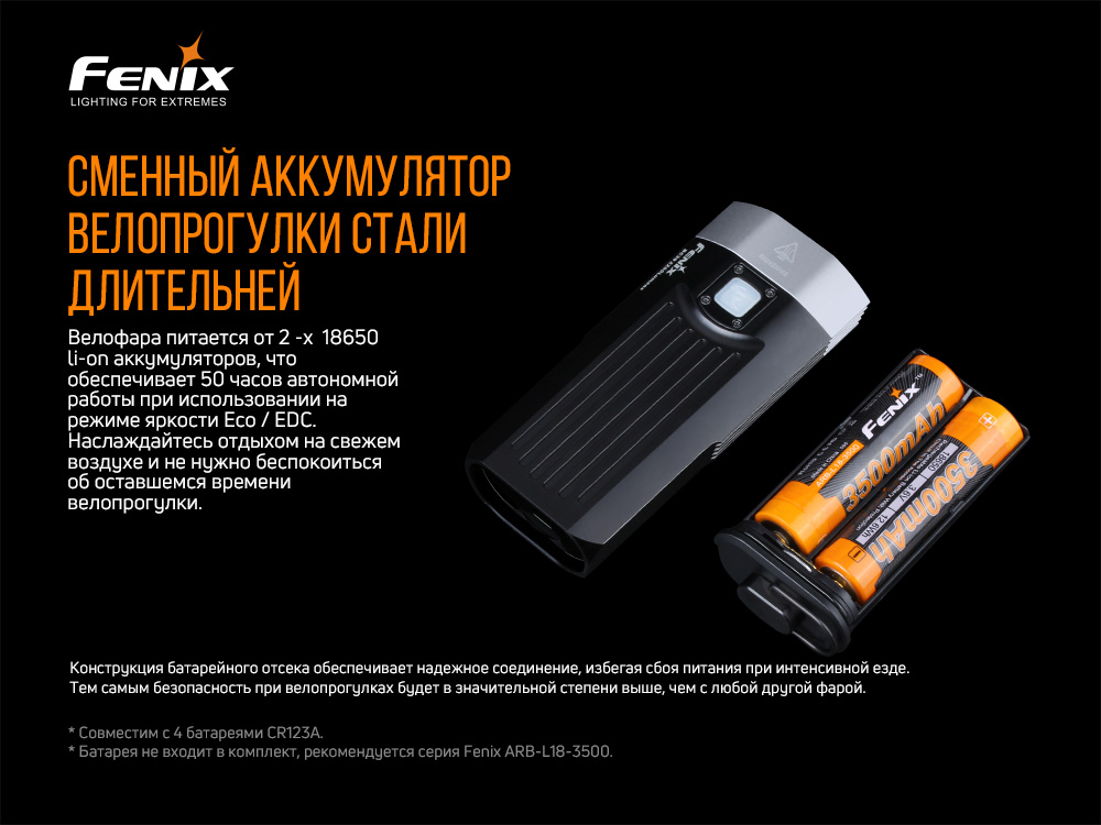 картинка Велофара Fenix BC30V20