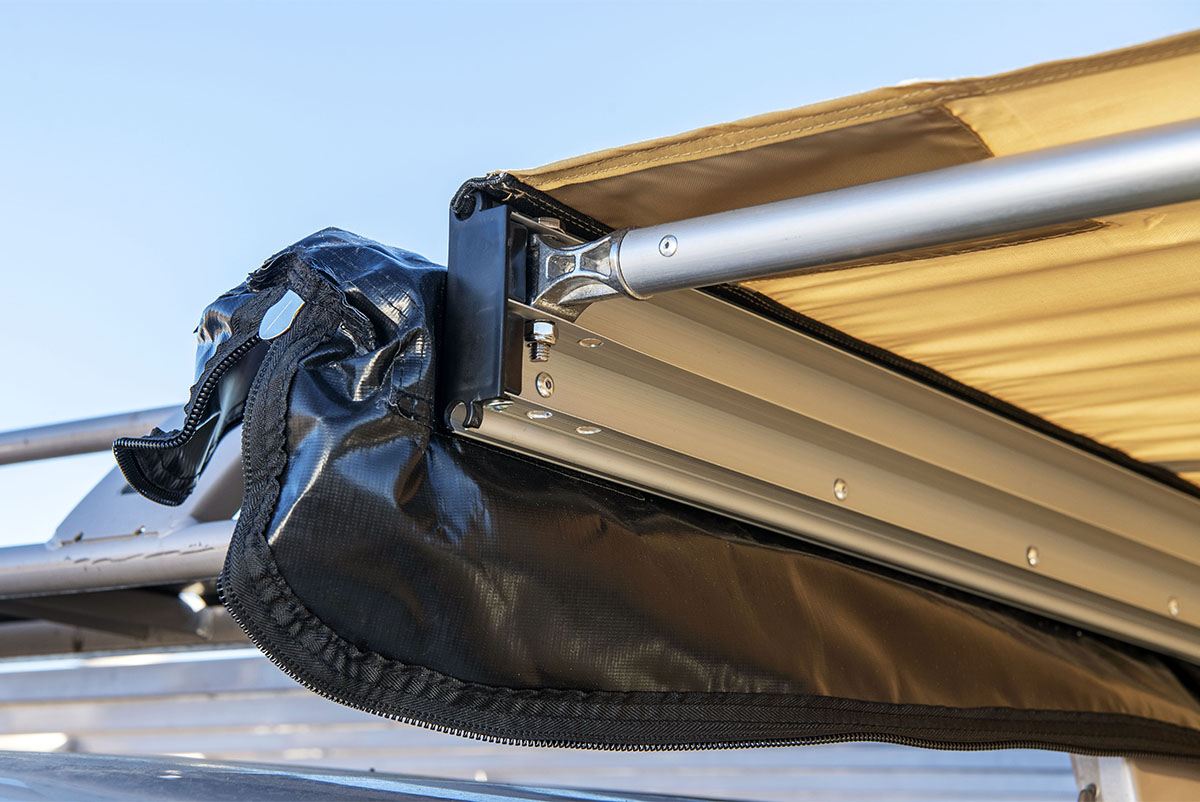 картинка Палатка с автомобильным тентом-маркизой, солнцезащитная РИФ  2х2 м 