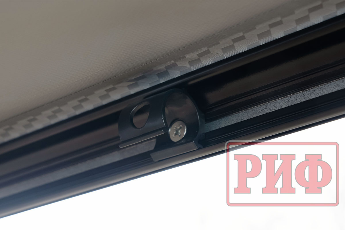 картинка Маркиза автомобильная РИФ 2,13х2,5 м полуавтомат (винил) темно-серая