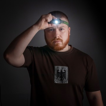 картинка Фонарь налобный HELIOS