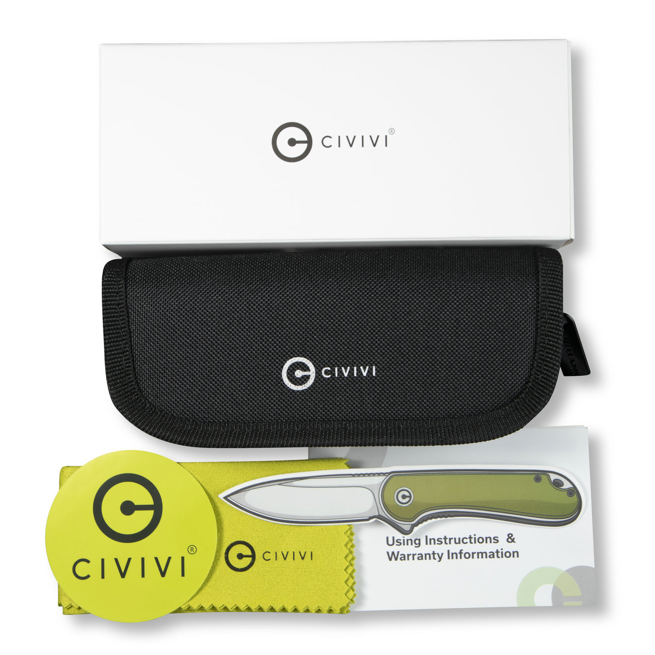 картинка Складной нож CIVIVI Mini Praxis D2 Steel Satin Handle G10 Black