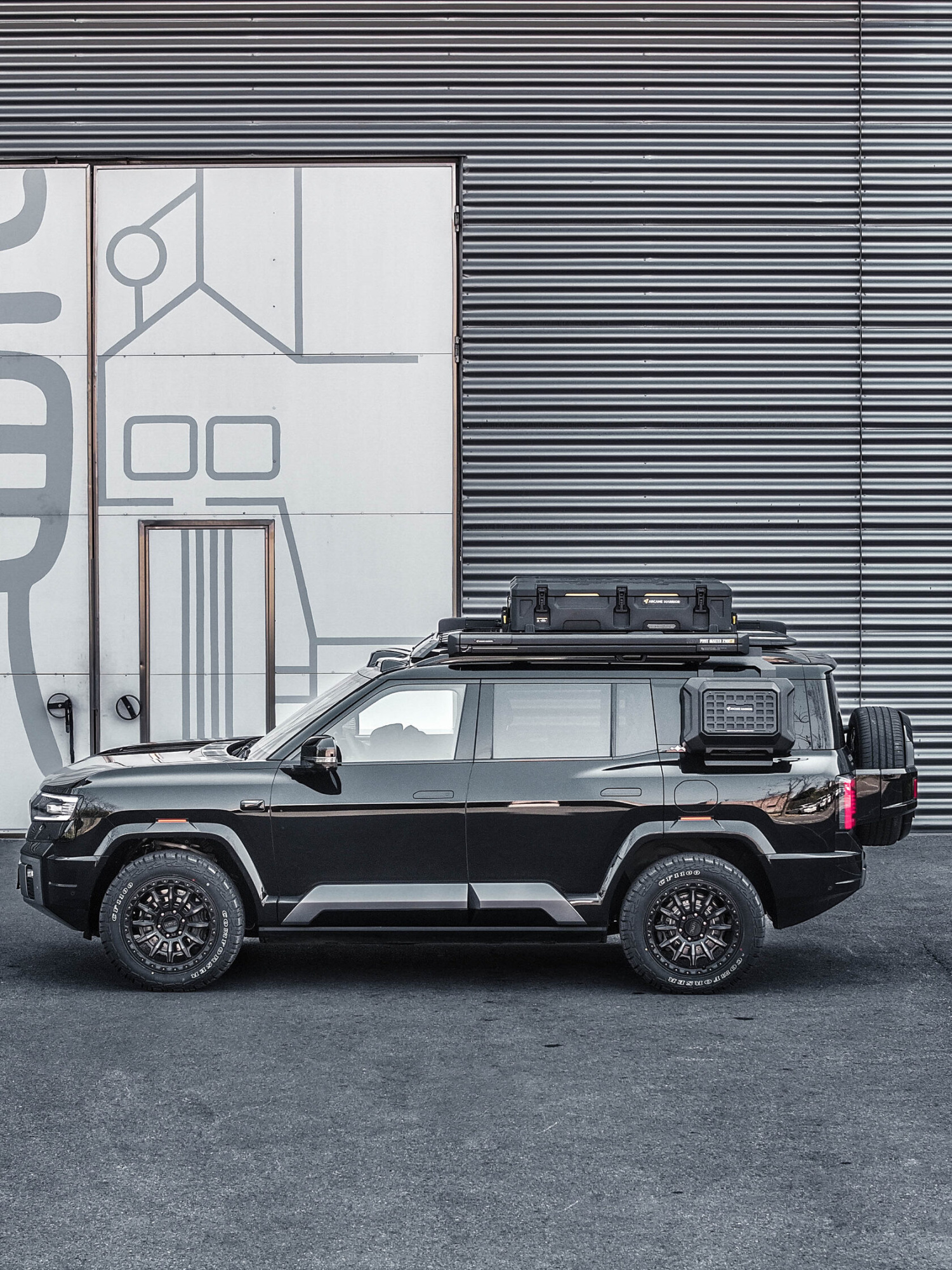 картинка Багажник экспедиционный STORM Roof Rack BYD FangChengBao Leopard 8 2024+ (длинный)