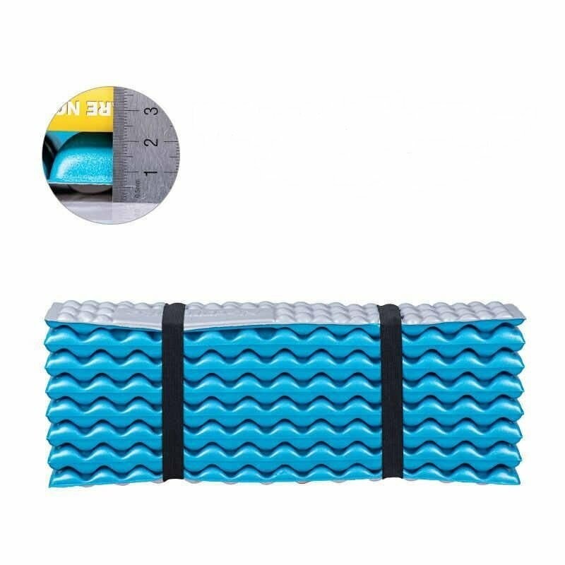 картинка Коврик Naturehike NH20FCD07 складной утолщеный голубой, 6927595748077