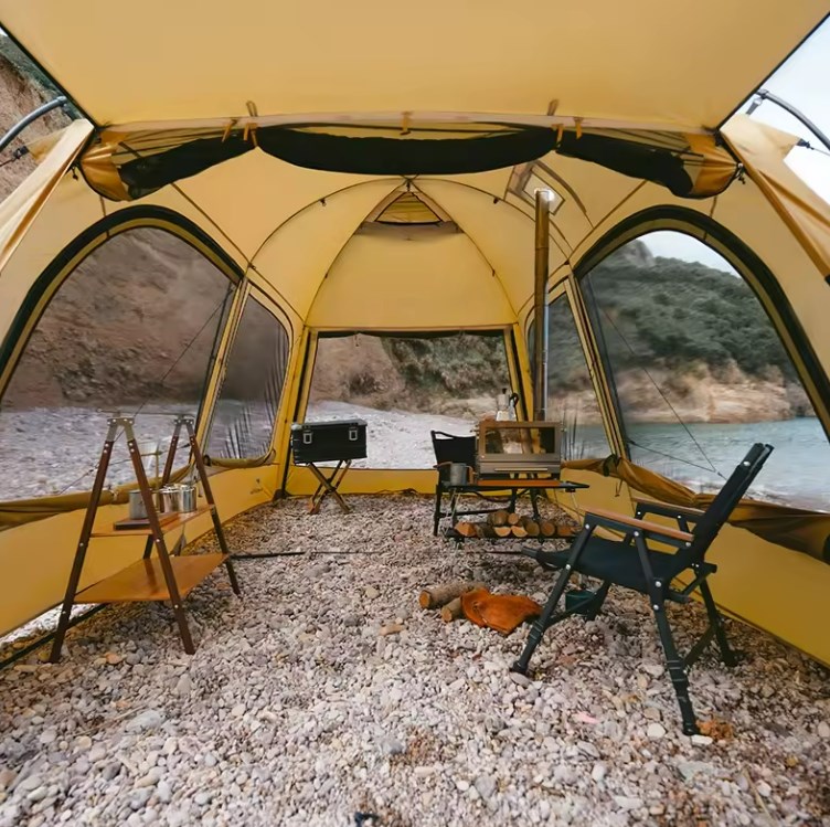 картинка Палатка Naturehike Dune 10.9 3-местная , хаки