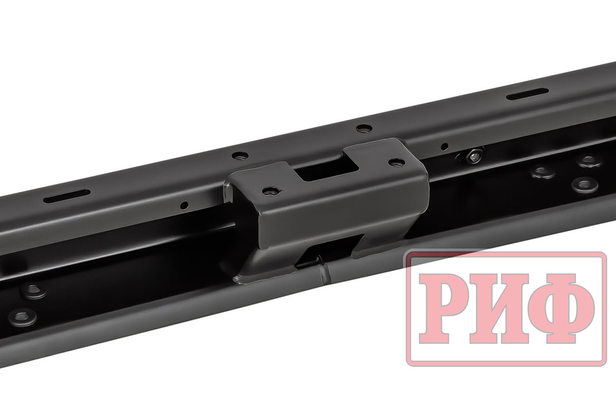 картинка Бампер задний РИФ УАЗ Буханка с фонарями, калиткой, возможностью установки фаркопа, лифт 65 мм