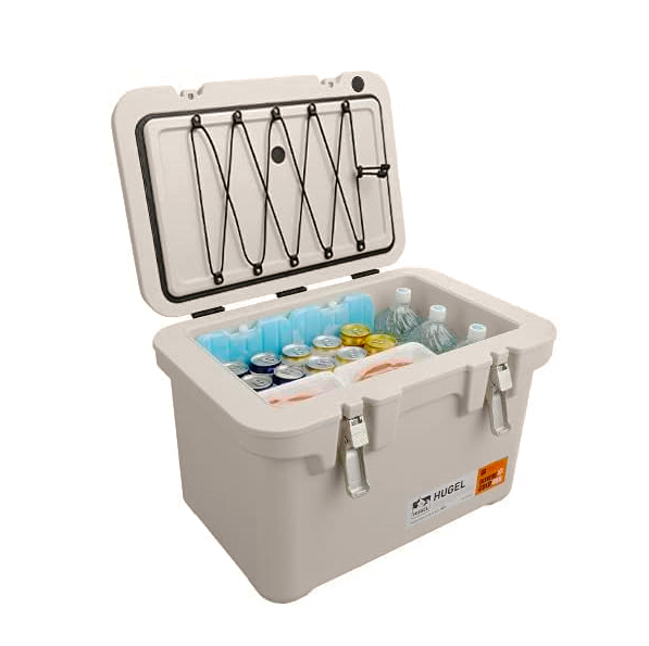 картинка Термобокс IRIS HUGEL VACUUM COOLER BOX TC-40 Бежевый, 40 литров
