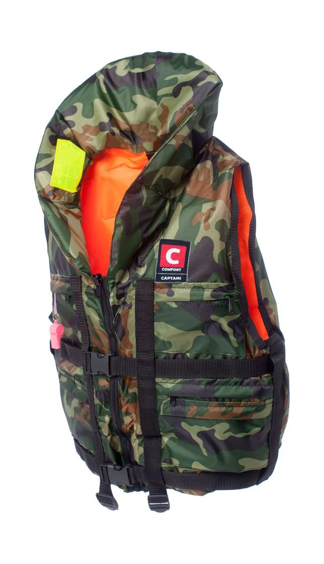 картинка Жилет спасательный двусторонний COMFORT CAPTAIN (Капитан) 80 кг
