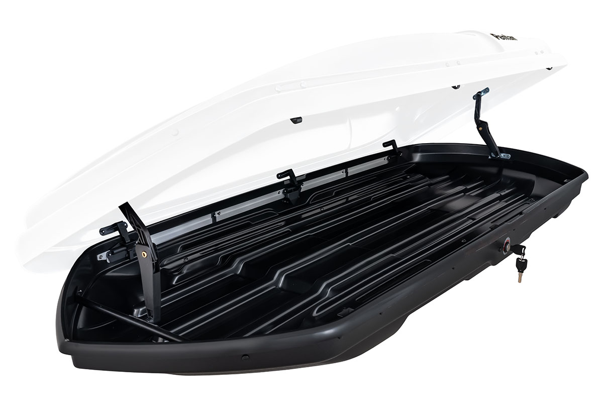 картинка Бокс автомобильный на крышу Pentair COBRA 420L белый глянец, двусторонний