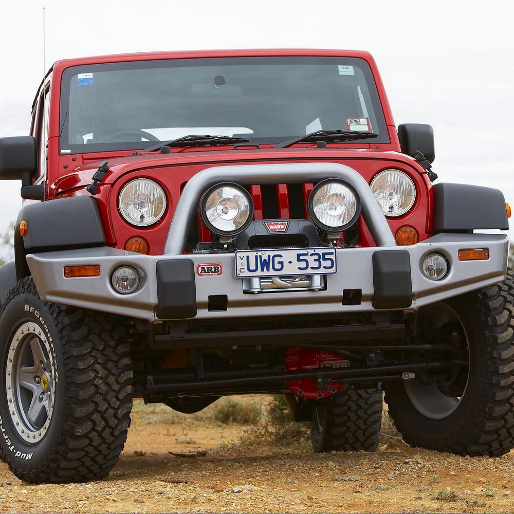 Бампер ARB Combar для Jeep Wrangler JK (07- с ПТФ)
