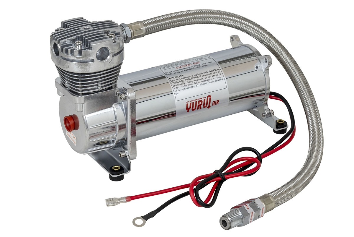 картинка Компрессор стационарный YURUI 56 л/мин 13,6 атм 12V