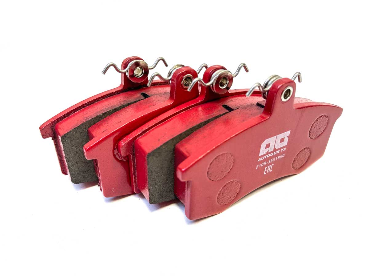 картинка Колодки тормозные ВАЗ 2108-15 (к-т 4 шт.) Автогур73