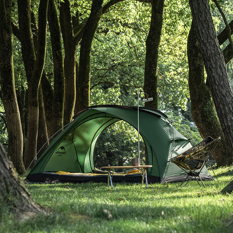 картинка Палатка Naturehike Bear-UL2 NH20ZP108 20D двухместная, зеленая, 6927595747711