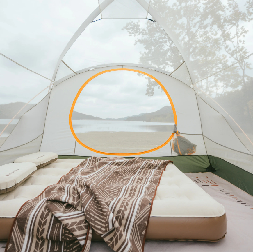 картинка Палатка Naturehike KOTA 4, 4-местная, алюминиевый каркас, олива