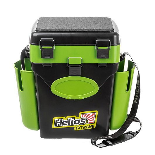 Ящик рыболовный HELIOS FishBox зимний (10л) зеленый
